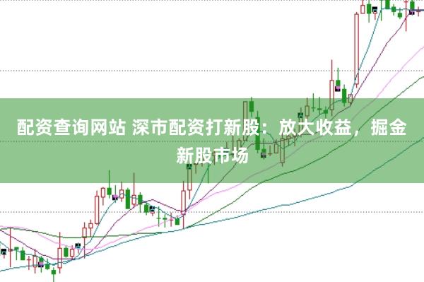 配资查询网站 深市配资打新股：放大收益，掘金新股市场