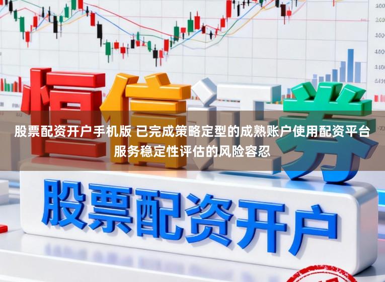 股票配资开户手机版 已完成策略定型的成熟账户使用配资平台服务稳定性评估的风险容忍