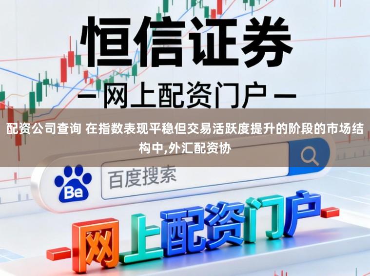 配资公司查询 在指数表现平稳但交易活跃度提升的阶段的市场结构中，外汇配资协