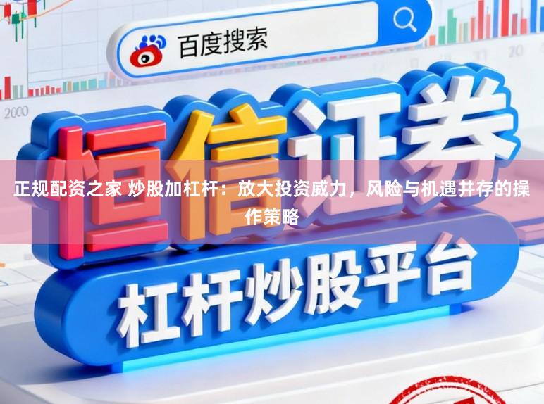 正规配资之家 炒股加杠杆：放大投资威力，风险与机遇并存的操作策略